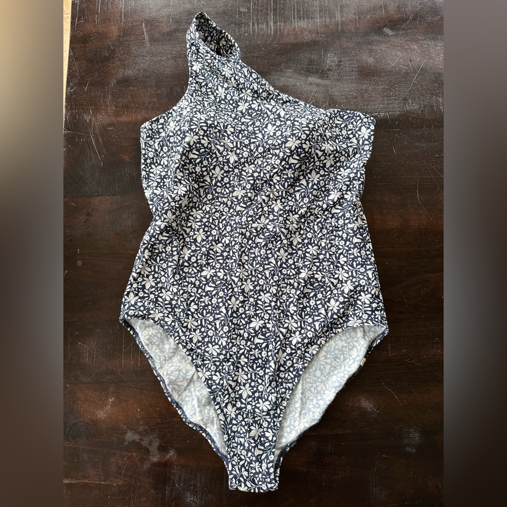 Summersalt Blue and White One Piece Swimwear